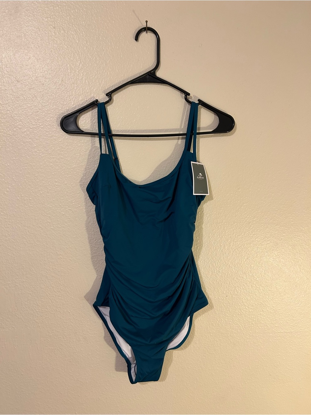 EoMenie NWT Teal One-Piece Swimsuit Size Small